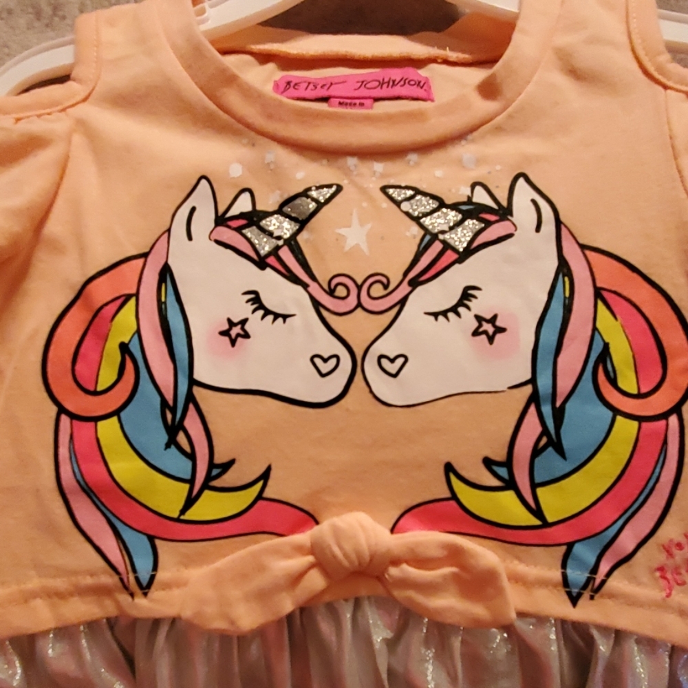 Betsey Johnson unicorn dress nwts - Picture 5 of 8